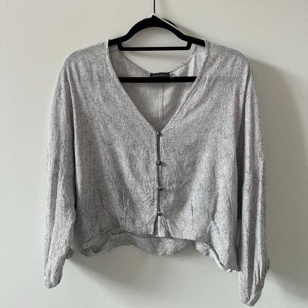 Crop Bohemian Top